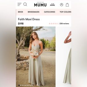 Faith Maxi Dress- Sage Green